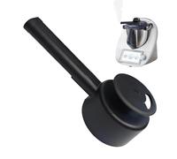 Steam Diverter Food Processor, Kitchen Accessories Blender Distributor, 6 Inches Silicone Steam Tool with Heat Resistance, Cooking Aid with Easy Fit, Meal Prep Accessory Safety