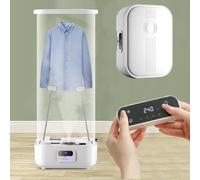 Steam Drying Machine Electric Clothes Dryer,Automatic Ironing Machine,Tumble Dryer Press Machines,Quick Dry Steam,Portable,With Remote Adjustable Timer
