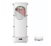 Steam Drying Machine Multi-Functional Portable Dryer, Electric Folding Clothes Dryer, Automatic Ironing Machine, Clothing Care Dryer, Compact Apartment Dryer for RV Dorm Travel