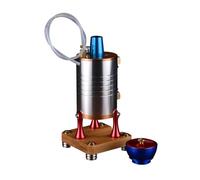 Steam Engine Model, 210ml Vertical Steam Boiler Model for Steam Engine, RC Cars and Ships, Science STEM Model Working Kit for Adults