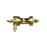 Steam Engine Model Kit, G-1B Mini Pure Copper Working Horizontal Steam Engine with with Solid Alcohol Burner for Physical Science Experiment Display & Desktop Decoration