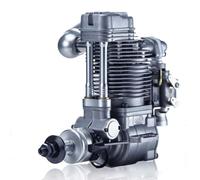 Steam Engine Model Kit, NGH GF30 30cc Single-Cylinder 4-Stroke Low Noise High Torque Air-Cooled Gasoline Engine with CDI Ignition for Fixed-Wing RC Airplanes & Drones, STEM Education Kit for Adults