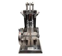 Steam Engine Model Kit That Works, J31009 Single-Cylinder 4-Stroke Diesel Engine for Physics Science Experiment Demonstration