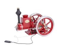 Steam Engine Model Kits, RETROL HM-01 Hit & Miss 7cc Horizontal 4-Stroke Internal Combustion Engine for STEM Education Project & Desktop Decoration