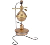 Steam Engine Model - Mini Vertical Steam Engine Made of Pure Copper - Educational Gift for Science Enthusiasts, Perfect for Christmas and Birthdays