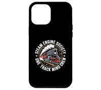 Steam Engine Society Train Lover One Track Mind Crew Case for iPhone 12 Pro Max