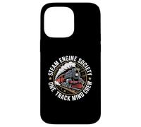 Steam Engine Society Train Lover One Track Mind Crew Case for iPhone 14 Pro Max