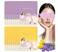 Steam Eye Mask 16 Packs, Lavender Self Heated Eye Mask for Dry Eyes, Dark Circles and Puffiness, Travel Essentials, Sleep Gift