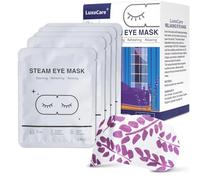 Steam Eye Mask - Fatigue Disposable Moist Hot Warm Eye Mask, Self Heating Eye Mask, Compress Warming Eye Mask for Puffy Eyes, Dry Eyes, Plane Travel Essentials Great Gift for Students Adult(Purple)