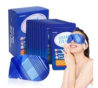 Steam Eye Mask for Dry Eyes 22-Pack SPA Warm Eye Compress Patented Self-Heating Core for Soothing Eye Fatigue, Dark Circle, Puffiness, Stress Relief (Unscented)