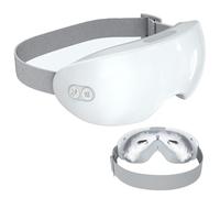 Steam Eye Mask with Smart Hot & Cold, Steam Therapy Mask, Eye Steam Therapy for Dark Circles, Puffiness (White-A15)