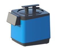 Steam Generator Power Steamer 2.5L 1000W Home Barrel Sauna SPA Therapy for Bath Fast Heating Speed(Blue)