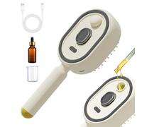 Steam Hair Brush Anti-Static Rechargeable Red Light Air Cushion Combe