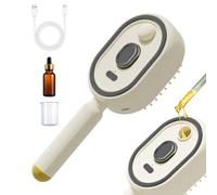 Steam Hair Brush Anti-Static Rechargeable Red Light Air Cushion Combe