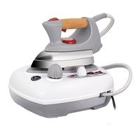 Steam Iron, 2000W Compact Ceramic Coated with Rapid Heating, 600ml Capacity, Three-speed Temperature Adjustment, Self-cleaning for Home, Crafts and Travel