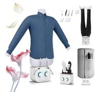 Steam Iron, Automatic Hot Air Dryer For Shoes & Pants, Quick Wrinkle Remover, Time & Temperature Adjustable, Built-in Aromatherapy Tank, Inflatable Shirts Ironing Machine, For Home, Office 110V-120V