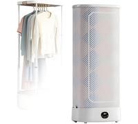 Steam Ironing Machine, Automatic Folding and Ironing System with Telescopic Rod, 1000W Steam Function for Clothes and Fabrics, Touch Screen Control