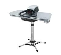 Steam Ironing Press 101HD Silver Heavy Duty Professional 101cm with Stand by Speedypress (+ Free Iron Attachment, Anti-Scale Water Filter, Replacement Cover & Foam Underfelt)