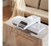 Steam Ironing Press - Large 80cm x 31cm Iron Press with LED Touch Screen for Bed Sheets, Pillowslips, Napkins, and More