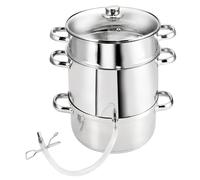 Steam Juicer Stainless Steel Induction Juice Cooker Fruit Vegetable Herb Juicer