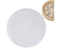 Steam Liner | Steam Mesh Mat for Dumplings | Washable Dim Sum Mesh, Baking Parchment, Air Freidias Mats, Oven Accessories for Vegetables, Dim Sum,