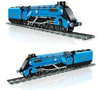 Steam Locomotive Building Blocks Set, 1413 PCS Steam Train Bricks Model | City Railway Locomotive Building Toy, Home Decor Gifts for Adults