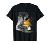 Steam Locomotive Train 4014 Vintage Big Boy Railroad Engine T-Shirt