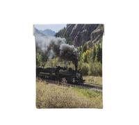 Steam Locomotive Train Printed Cute, Squeeze Top Wallet Women Storage Bag Small Coin Purse Change Pouch