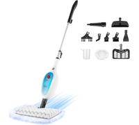 Steam Mop, 10 in 1 Multipurpose Powerful Detachable Floor Steamer for Hardwood/Tile/Wall, Cleaning All Floors with 11 Attachments for Whole Home Use