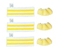 Steam Mop Cloth Rags ，Compatible for Karcher Easyfix， SC1 SC2 SC3 SC4 SC5 Replacement Microfiber Cleaning Pad Cover Steam Cleaner Accessories(Light green)