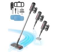 Steam Mop for Floor Cleaning, 7 in 1 Multipurpose Handheld Steam Cleaner Detachable for Laminate, Vinyl, Carpet, Hardwood Floor Grout with 2 Pads, Cord