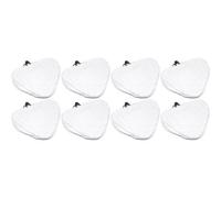 Steam Mop Microfibre Cleaning Cloth Cover Pads Kit For Triangular Head Steam Mops X8 - Compatible By Ufixt