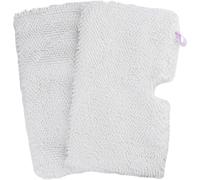 Steam Mop Pads,2-Pack Washable Microfiber for Shark Steam Pocket Mops S3500 Series, S3501, S3601, S3550, S3901, S3801, SE450 (White)