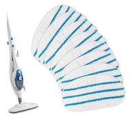 Steam Mop Pads for PurSteam 10-in-1 Steam Mop - 8 Pack Microfibre Mop Pad, 31x16.5cm Reusable Mop Pads Replacement Competitable with Black and Decker Steam Cleaner for Wet Dry Hardwood Floor Cleaning