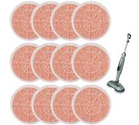 Steam Mop Replacement Pads for Shark S8201 S8001 S7000 S7000AMZ S7001 S7001TGT S7000 S7201 S7000C Series Steam & Scrub All-in-One Hard Floor Reusable Mop Head Refill - #: XKITP7000 (12 Pack)