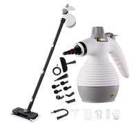 Steam Mop with Detachable Handheld Steamer, Steam Cleaner for Home,15s Heat-Up, 350ml Tank, 230°F Powerful Steam Mop Cleaner for Tiles,Grout,Windows,Kitchen,Bath,Floor Cleaning