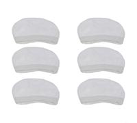 Steam Mops Cloth Pad 6 Piece Set for Vaporetto Smart 100 and Handy Steam Cleaners Machine Washable