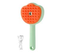 Steam Pet Grooming Brush, Fine Spray Massage Scrubber for Cats and Small Dogs, Interactive Cleaning & De Shedding Tool to Beast Bathing Other Wise Hair Care 6.69 x 3.35 Inches