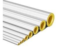 Steam Pipe Boiler Insulation Pipe Sleeve, Glass Wool Pipe Rock Wool Insulation Pipe, Fireproof & Noise Reduction, Industry and Construction, Boilers/Industrial Pipes(ID-165mm/6.5" TH-50mm/1.96")