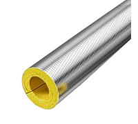 Steam Pipe Insulation Sleeve, Self-Adhesive Aluminum Foil Glass Wool, Fireproof Heat Insulation for Industrial Pipes and Boilers
