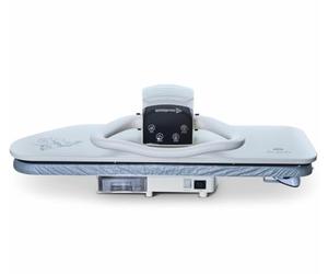 Steam Press 91HD White Heavy Duty Professional 91cm by Speedypress (+ FREE Iron Attachment, Anti-Scale Water Filter, Replacement Cover & Foam Underfelt)