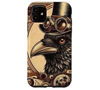 STEAM PUNK CROW steampunk society Case for iPhone 11