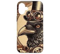 STEAM PUNK CROW steampunk society Case for iPhone 16 Plus