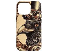 STEAM PUNK CROW steampunk society Case for iPhone 16 Pro