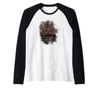 Steam Punk London Streets City Steampunk City Aesthetic Art Raglan Baseball Tee