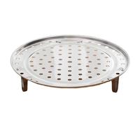 Steam Rack 1 PC Multifunction Steamer Shelf Cookware Stainless Steel Rack Durable Pot Steaming Tray Stand Kitchen Accessories(23.7cm)