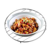 Steam Rack for Pot Dishwasher Safe Trivets Square/Round for Hot Pots, Pans