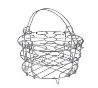 Steam Rack - Steaming Insert Pan, Versatile 3-Tier Steamer Rack | Stainless Steel Steam Trivet with Grips, Three-Tier Steam Rack for Pressure Cooker, Versatile Cooking Stands, Pot Steam Stand