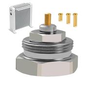 Steam Radiator Valve | Threaded Thermostatic Adapter | Radiator Heads Temperature Control - Home Use Villa Office Apartment Bedroom Living Room School Residence