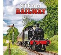 Steam Railway Wall Calendar 2025 (PFP)
